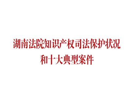 朱、李侵犯湘潭恒欣商業(yè)秘密案列入湖南十大知識產(chǎn)權(quán)典型案例